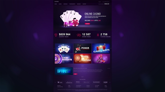 online casino advertisement